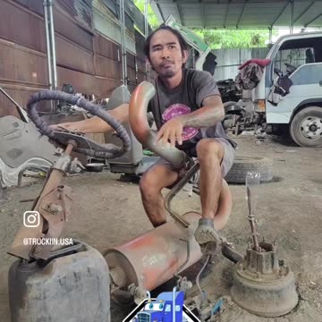 When you want to drive a semi but can’t pass the test!