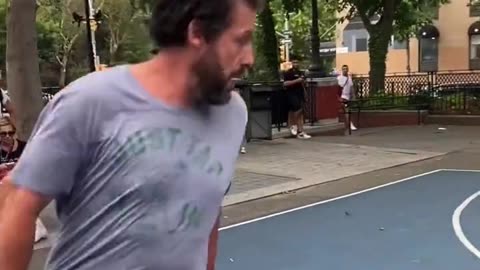 Adam Sandler is always HOOPING and I love it 🤩