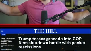 Robert Gouveia Reports-Pocket Rescissions Trump Tosses $4.9B Grenade Into Congress