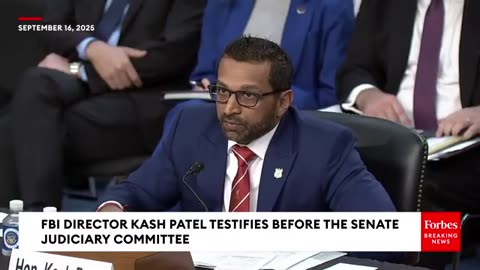 FBI's Kash Patel Testifies Before Senate As Criticism Intensifies Over Kirk Investigation