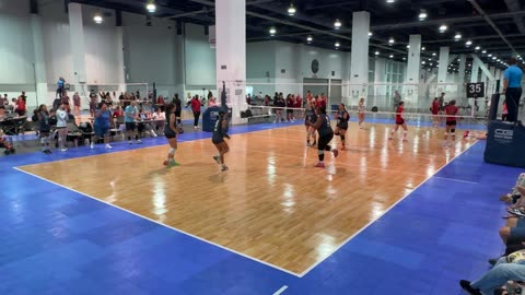 2025 Emperor's Cup - Bracket Final vs WVBA 15 Black - Set 1 of 3
