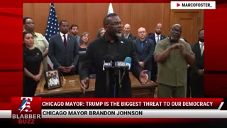 Chicago Mayor: Trump Is The Biggest Threat To Our Democracy