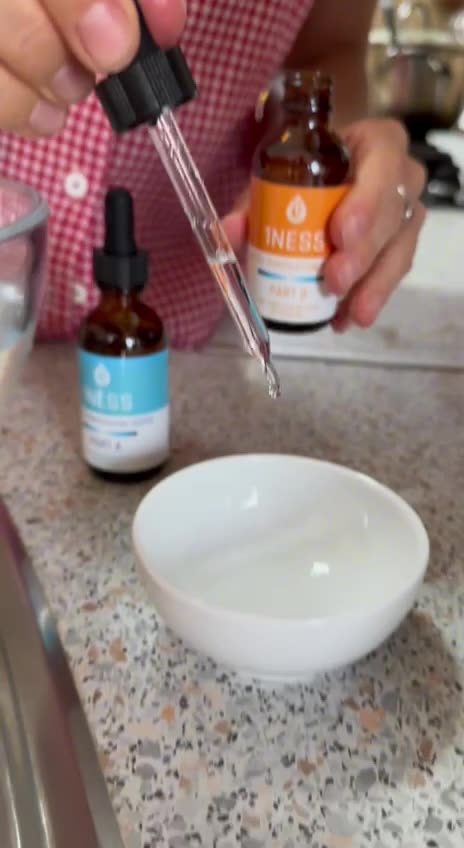 How to Disinfect Vegetables Naturally with 1Ness CD Drops | Veggie Rinse Routine