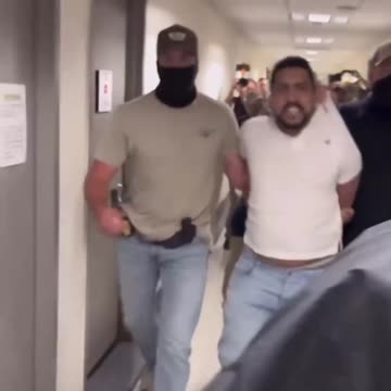 ICE AGENTS JUST DRAGGED AN ILLEGAL OUT OF THE MANHATTAN IMMIGRATION COURT