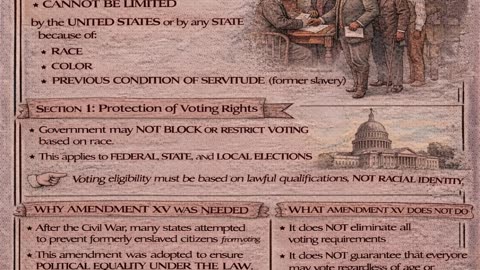 Amendment XV Explained | Voting Rights and Equal Access