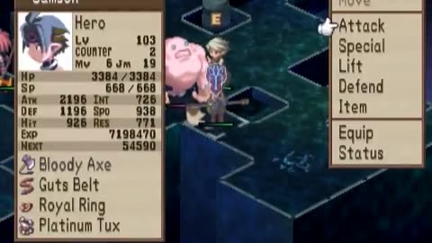 PS2 Longplay 056 Disgaea 1 Hour of Darkness Bonus