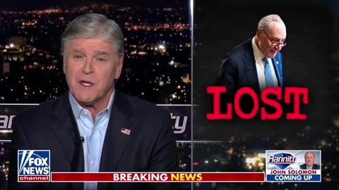 Hannity: Schumer Is The Latest Victim Of The Power Of Trump