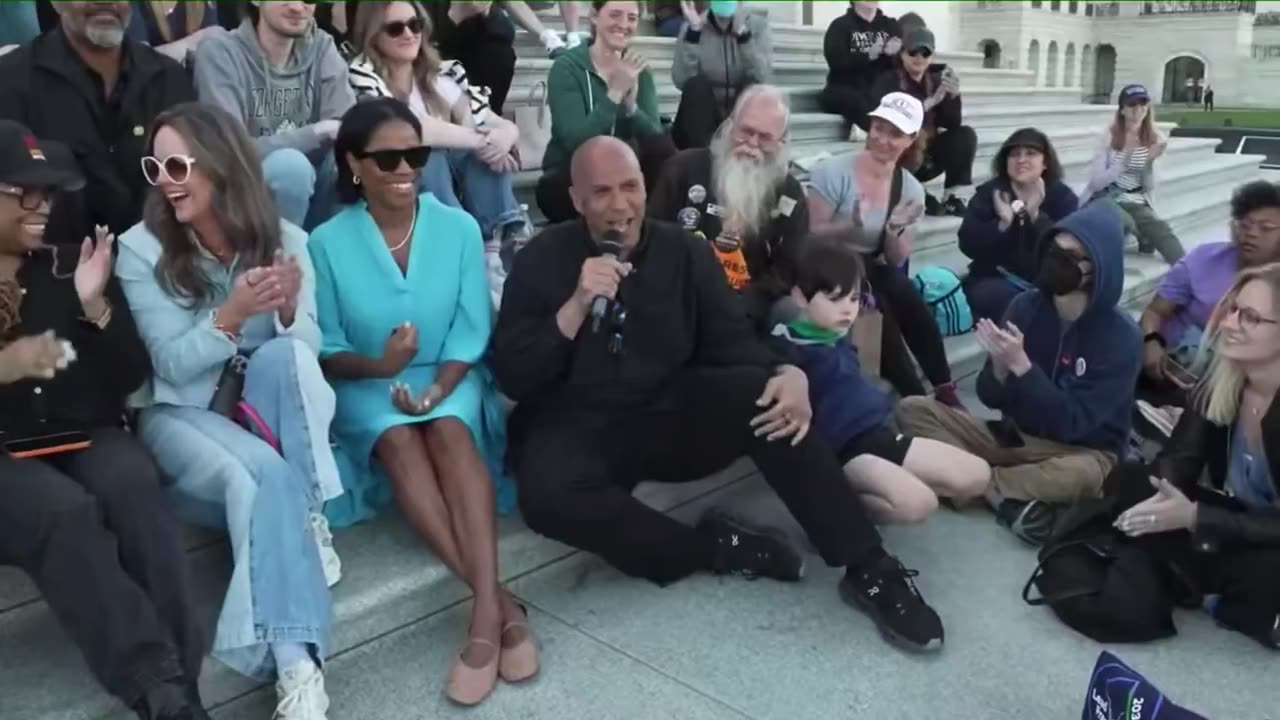 Rep Corey Booker states that he misses Obama and HER Husband Michelle too!!