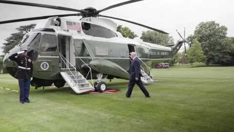 5-22-20 President Trump Boards Marine One