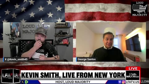 LIVE WITH GEORGE SANTOS - LOUD MAJORITY LIVE