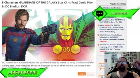 Chris Pratt Out As Batman But Has Room For Another DCU Role