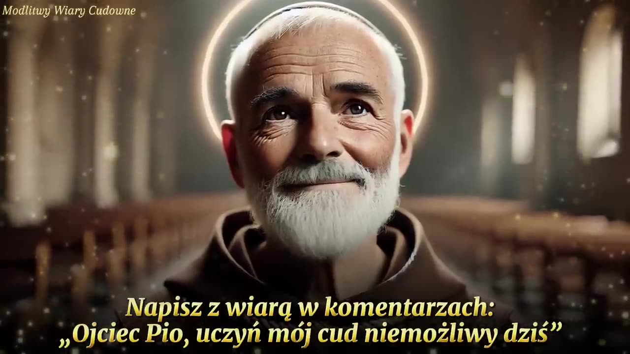 OJCIEC PIO - CUDOWNA MODLITWA W SPRAWACH PILNYCH - CUD STAJE SIĘ RZECZYWISTOŚCIĄ