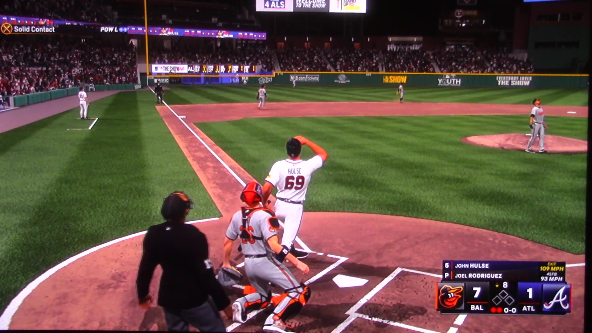 MLB The Show: Atlanta Braves vs Baltimore Orioles (S17 G144)