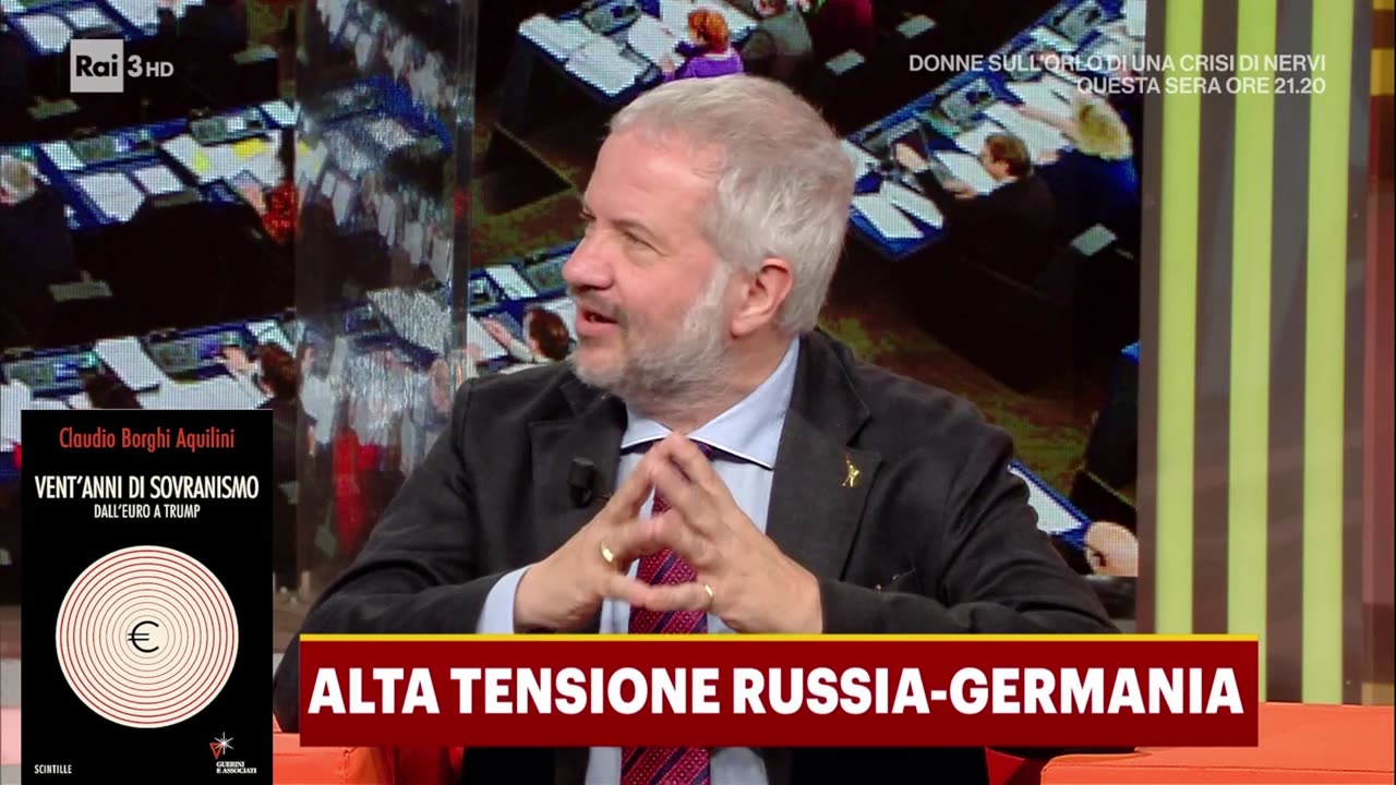 Claudio Borghi Aquilini La UE va avanti ignorando le necessità dei cittadini - Dove andiamo da soli