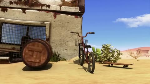 Funny cartoon video