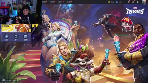 VENGADORES UNIDOS MARVEL RIVALS CON #FILIS #CRYSTALMOLLY #GAMSTERGAMING #AMZET