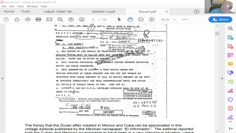 Larry Rivera Decoding The 2017 JFK Files- new info on Mexico City -New JFK Show JAN.2023