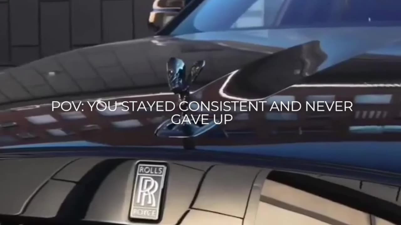 POV: You stayed consistent