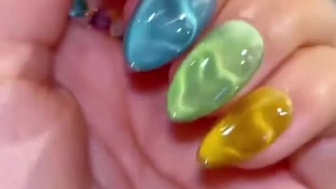 Nail art designs 2025 #funny