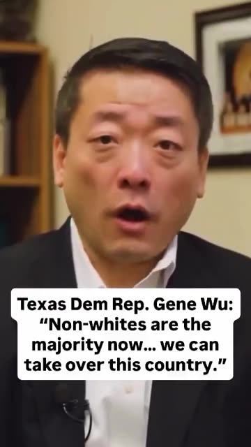 Democrat openly telling all races in America to unite against White People