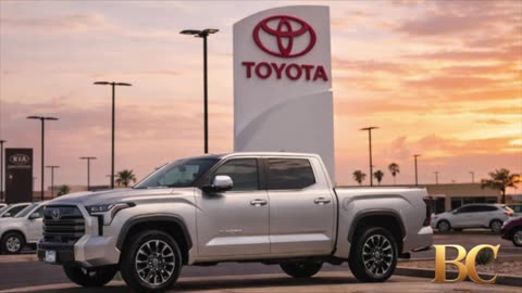 Toyota recalls 162,000 trucks over faulty screens