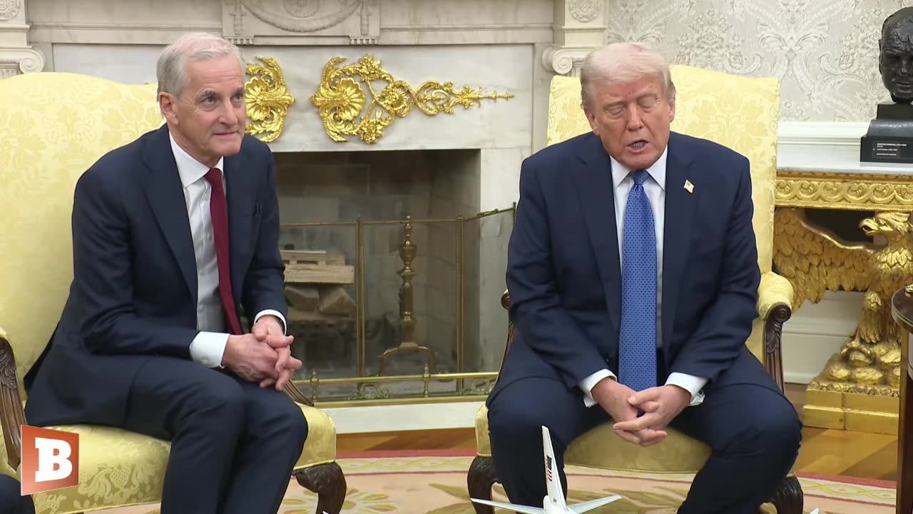 LIVE: President Trump Meets with Norwegian PM Jonas Gahr Støre...