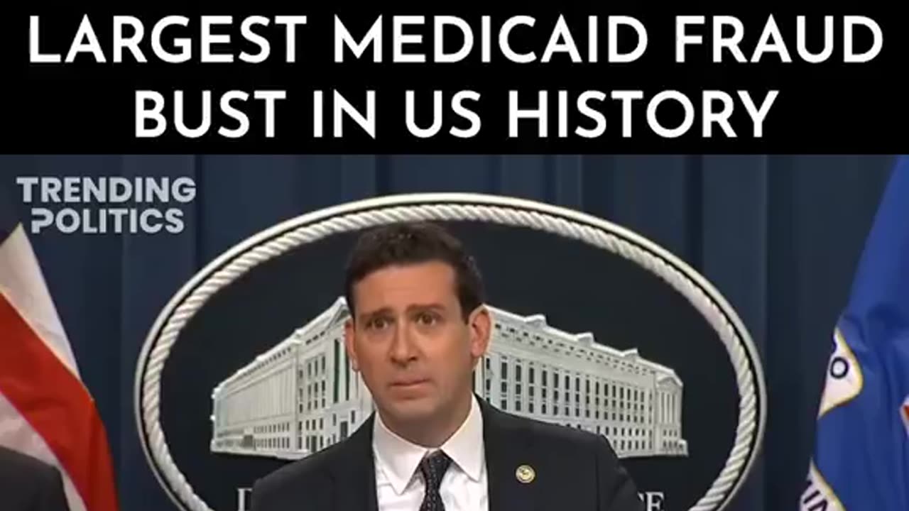 Largest Medicaid fraud bust in US history - I voted for that