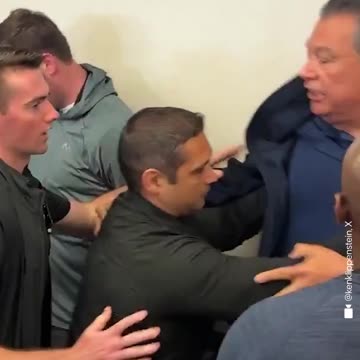 US Senator Alex Padilla was forcibly removed from press conference being held by Homeland Security