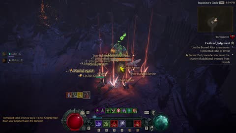 Diablo IV Tormented III Tormented Echo of Urivar Runs