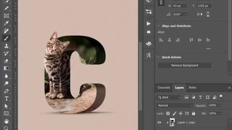 Creating a 3D logo with Photoshop - ساخت لوگو سه بعدی با فتوشاپ