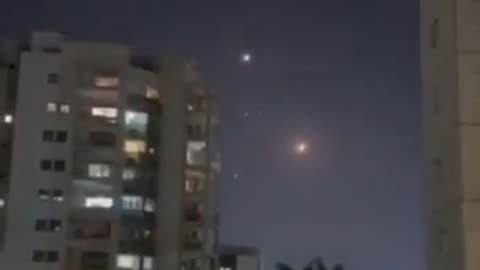 MISSILE OVER ISRAEL