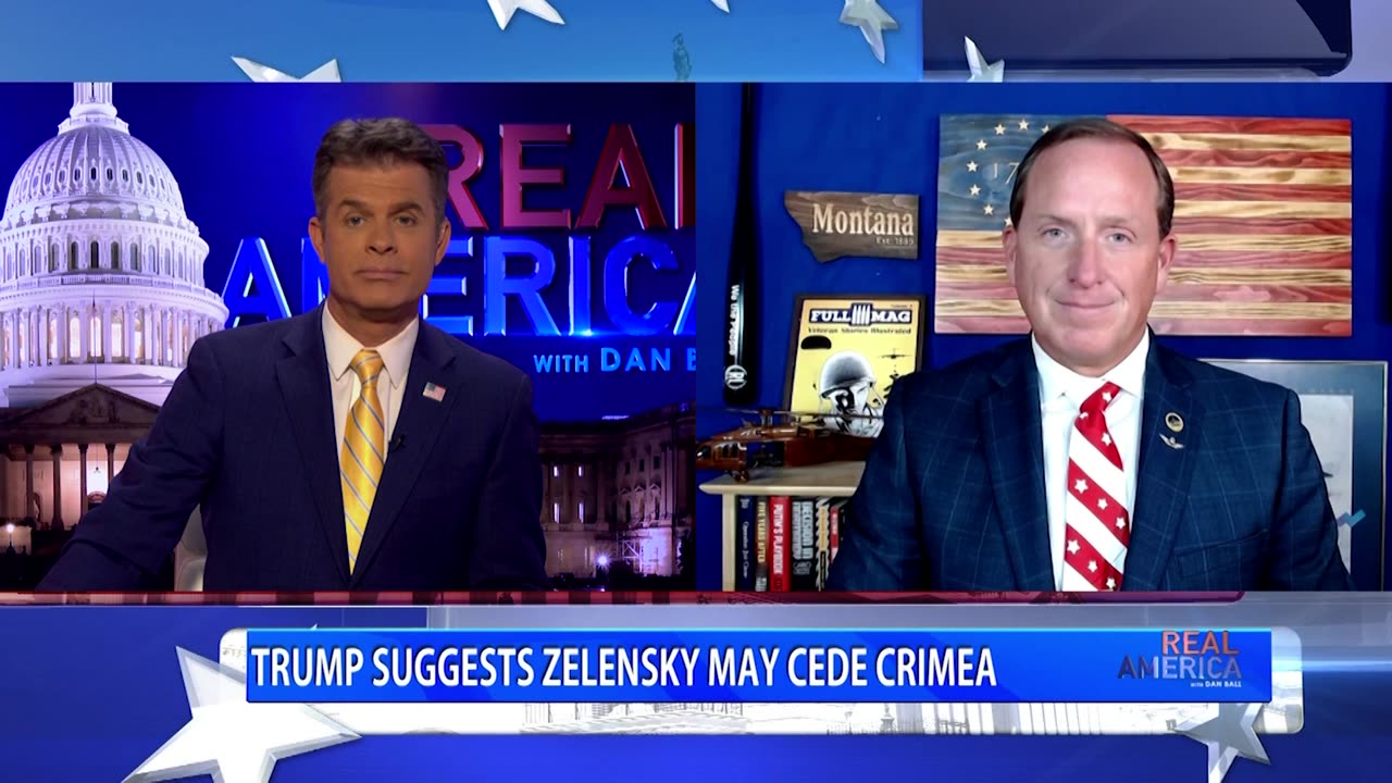 REAL AMERICA -- Dan Ball W/ Lt. Col. Darin Gaub, 4/28/25