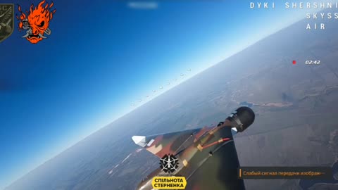 🛸✈️ Ukraine Russia War | Samurai's Anti-Air FPV Drone Downs Russian Zala | RCF