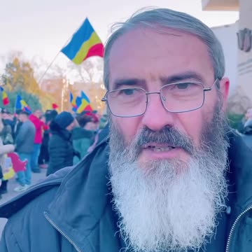 Ereticu Ecumenist Valentin Berechet iesitu in strada ptr. Georgescu,impotriva ecumenismului nu iesea