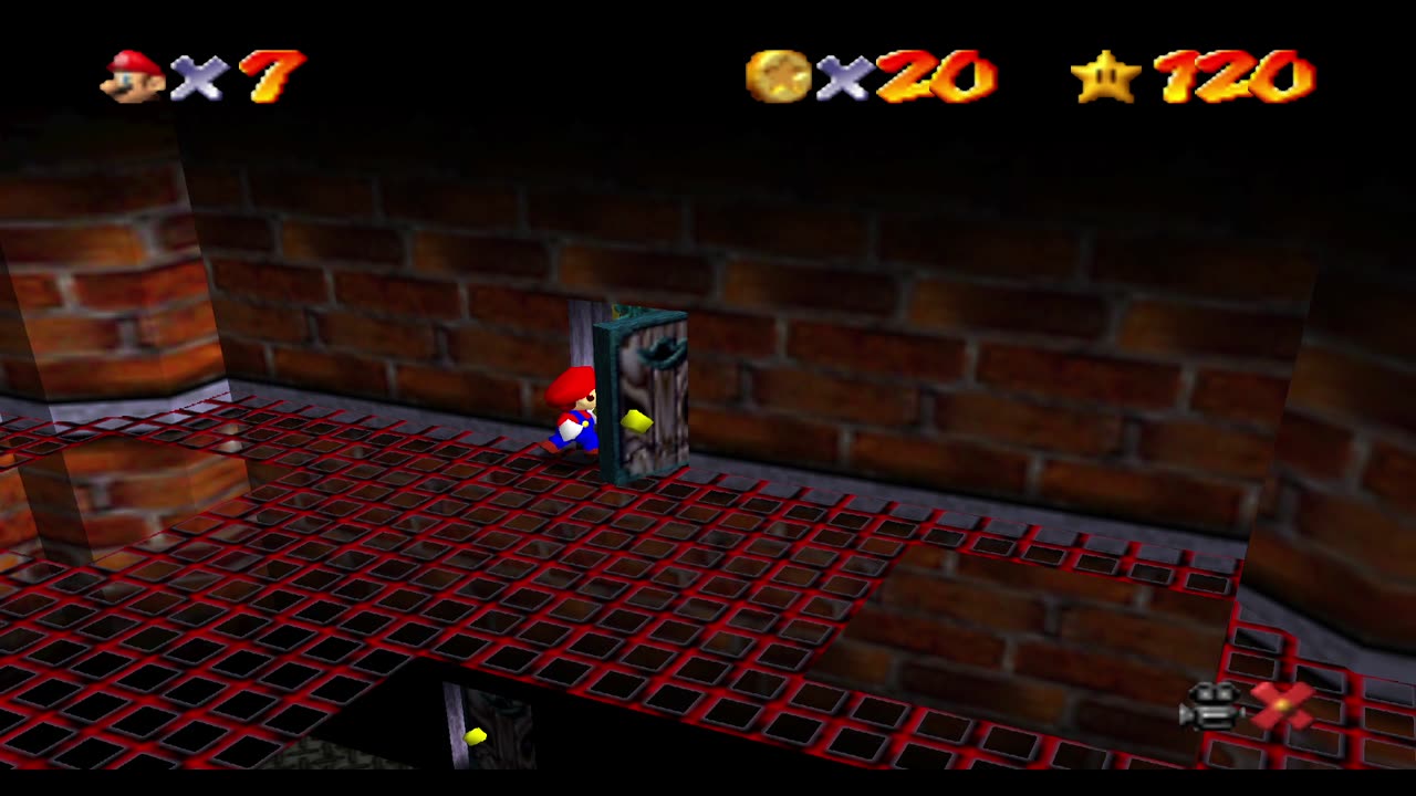 Super Mario 64 [Remaining RA] - Red Challenge in the Horror Mansion [NC]