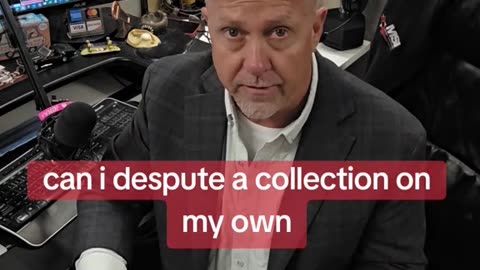 Can you dispute a collection on your own