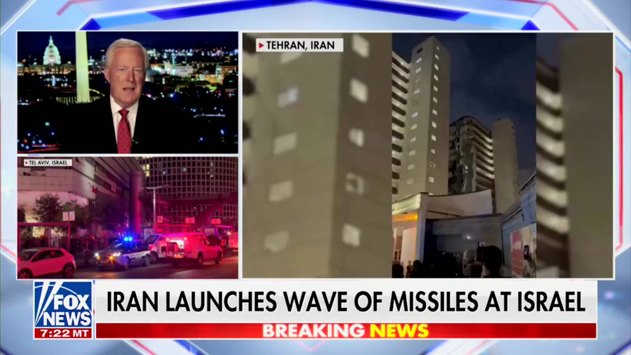 Mark Meadows Floats How Israel Could Cripple Iran Not Just Militarily But Financially