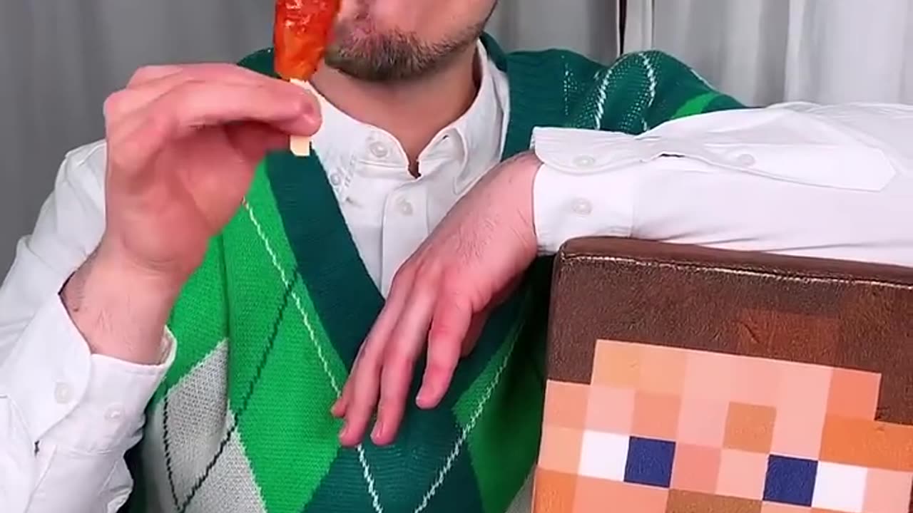 How to make the best LAVA CHICKEN for dad_😎❤️🍗_ CHEFKOUDY