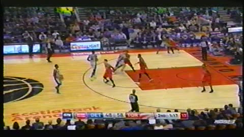 Pistons de Détroit vs Raptors de Toronto