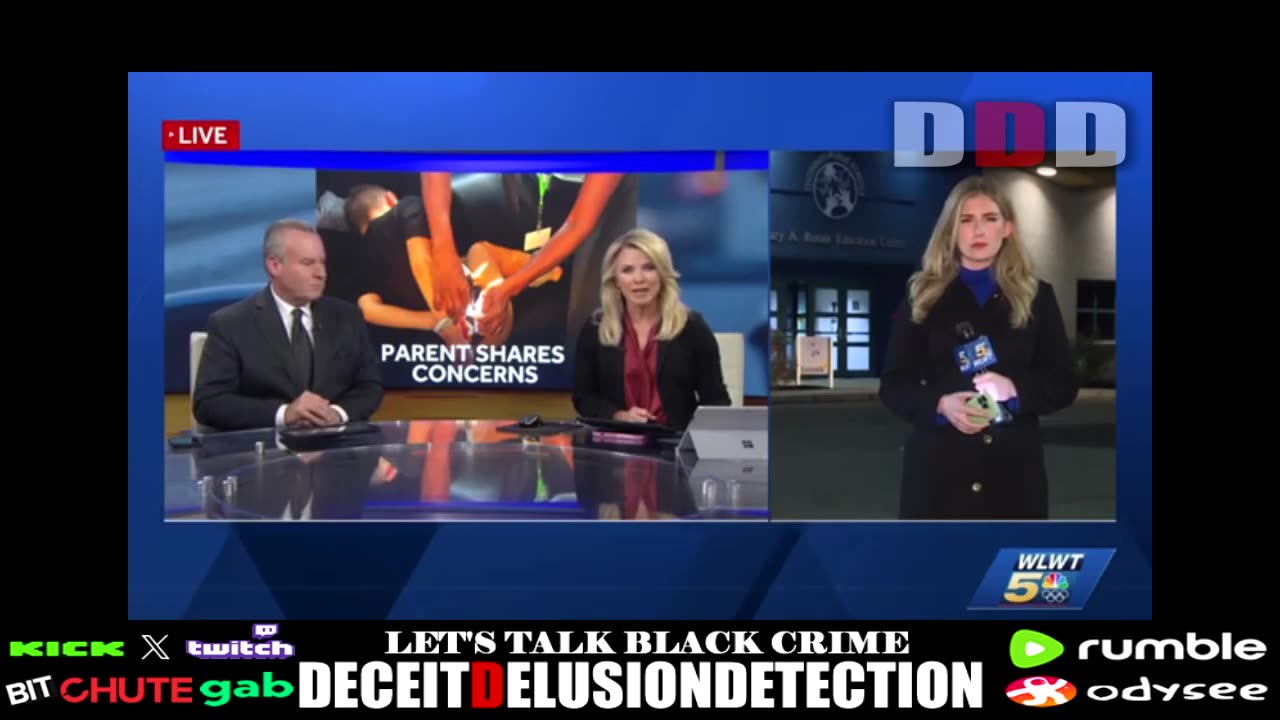 6 year old white child at Roberts Academy Cincinnati School was hog tied by a black female