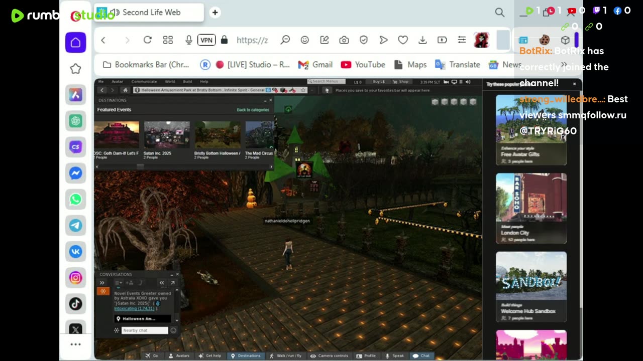 Virtual world again and doing more worlds