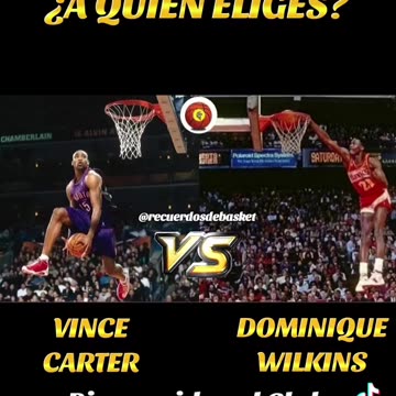 VINCE CARTER VS DOMINIQUE WILKINS