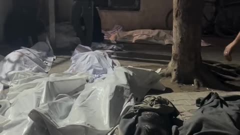 Israel committed a massacre against Palestinian in Tal al-Hawa, west of Gaza City