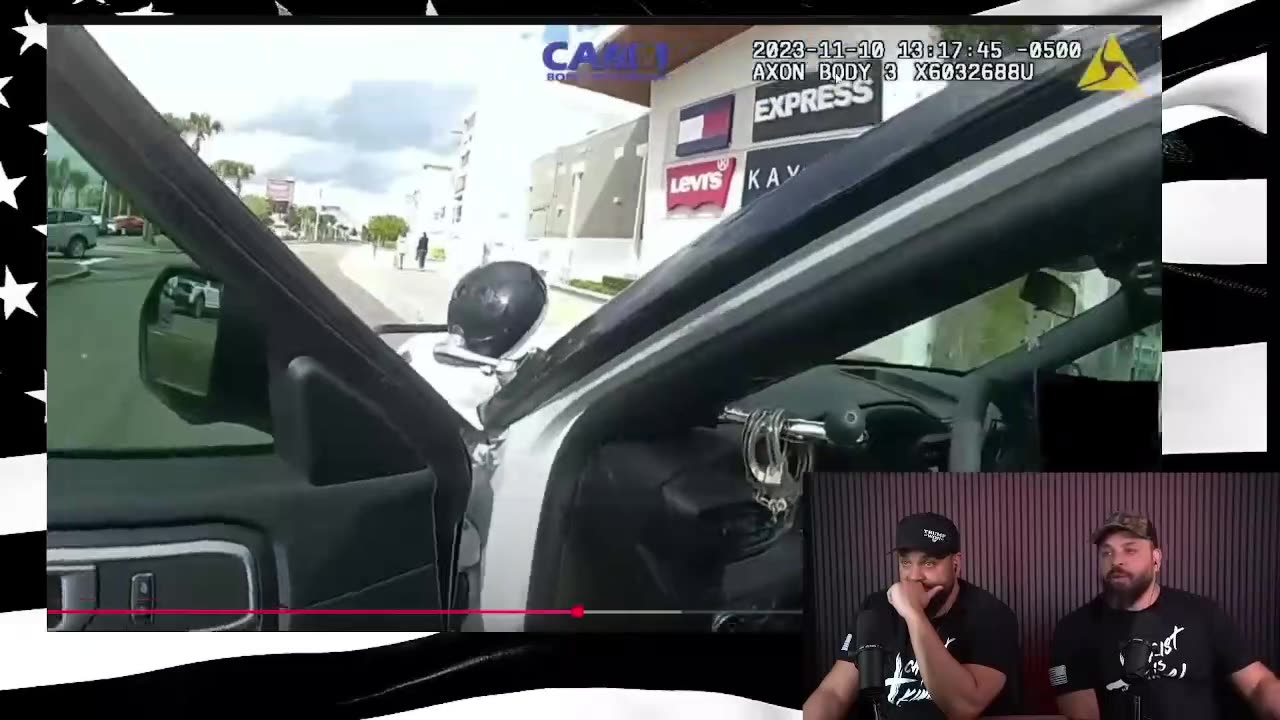 Shoplifter Runs From Cops Into a Pole!