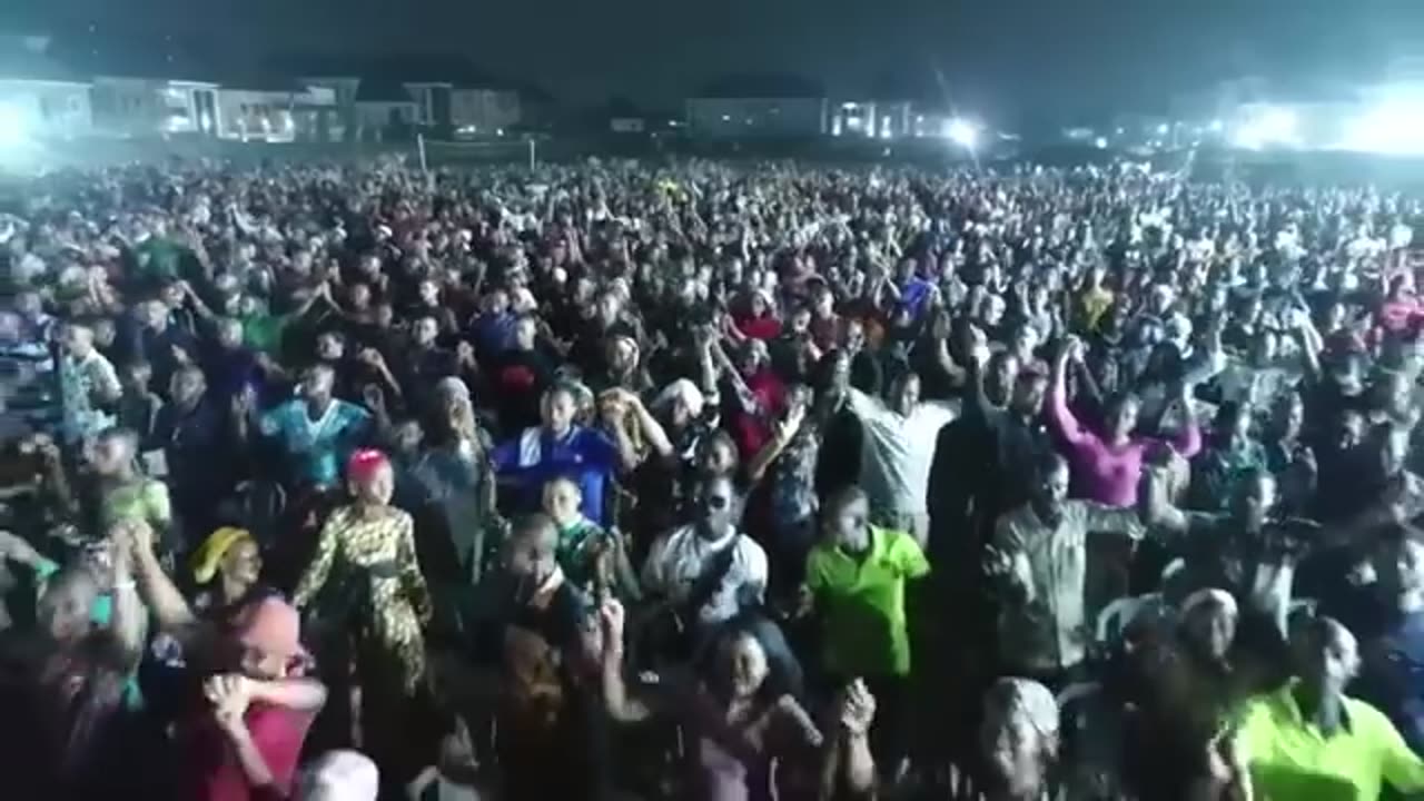 Witness The Largest Crowd at Any 31st Night In Africa. 1 year ago