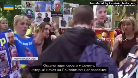 The Ukrainian whose wife is looking for him on TV is in a refrigerator among the bodies