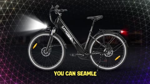 Samebike RS-A01 Pro-T Electric Bike 500W 36V 15Ah Lithium Battery City E-bike