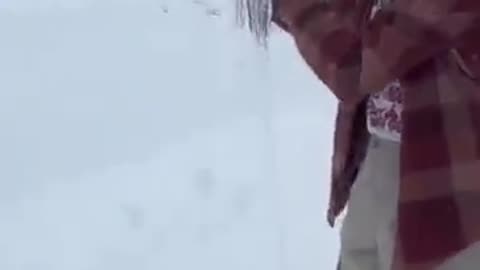 Satisfying Snow Removal in Winter Part 1 #shorts