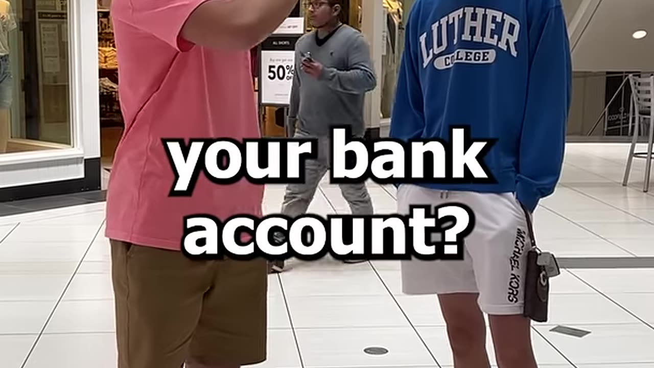 How much money is in your bank account? 🤔💰 #shorts #finance #interview