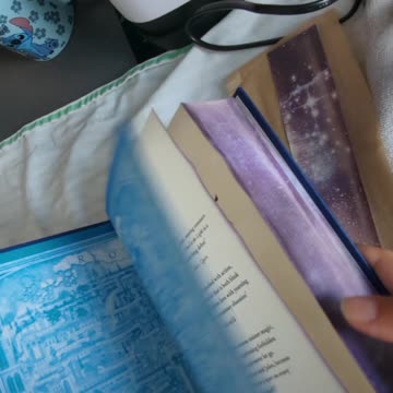 DIY Book Edges with SUBLIMATION